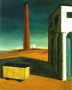 L'angoisse du départ, Giorgio De Chirico